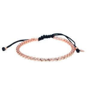 Bracelet-silver-925-rose-gold-plated-with-cord