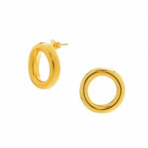 Earrings-in-silver-925-yellow-gold-plated